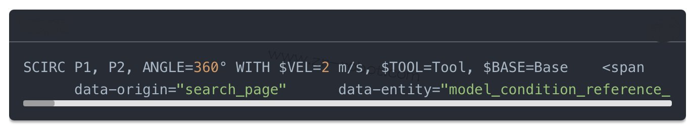 �⿨KUKA�������ֱ�ά��ָ����scirc�˶�