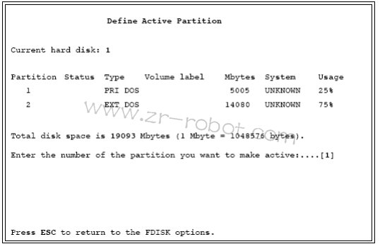 KUKA系统怎么设置现有分区?