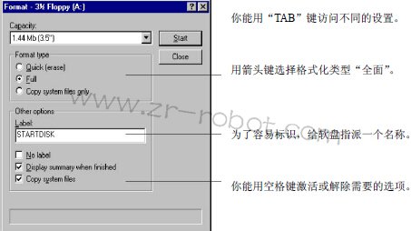 KUKA机器人安装系统时如何格式化软盘?