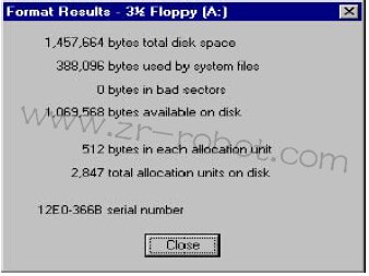 KUKA机器人安装系统时如何格式化软盘?