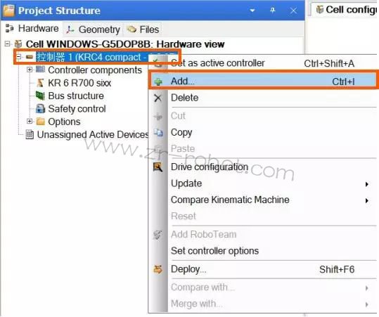 库卡KUKA机器人线性单元的配置