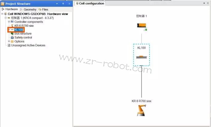 库卡KUKA机器人线性单元的配置