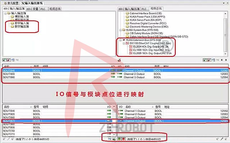 KUKA库卡机器人KRC4配置 Beckhoff I/O模块