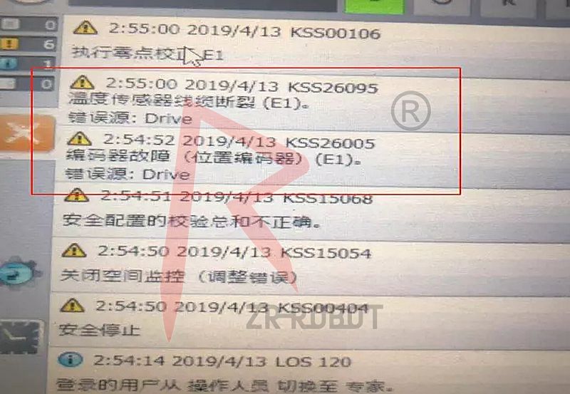 KUKA库卡工业机器人外部轴配置方法