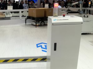 ӭ��3C���Ի���ս��˹̹���Ƴ�����AGV����