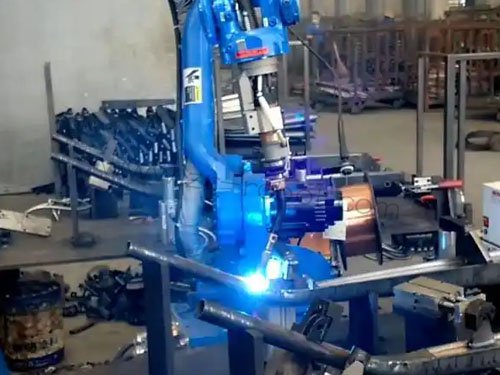 安川焊接机器人氩气节气装置